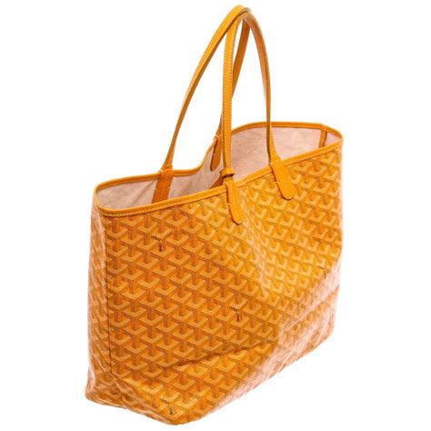 goyard black and yellow|Goyard bag pm price.